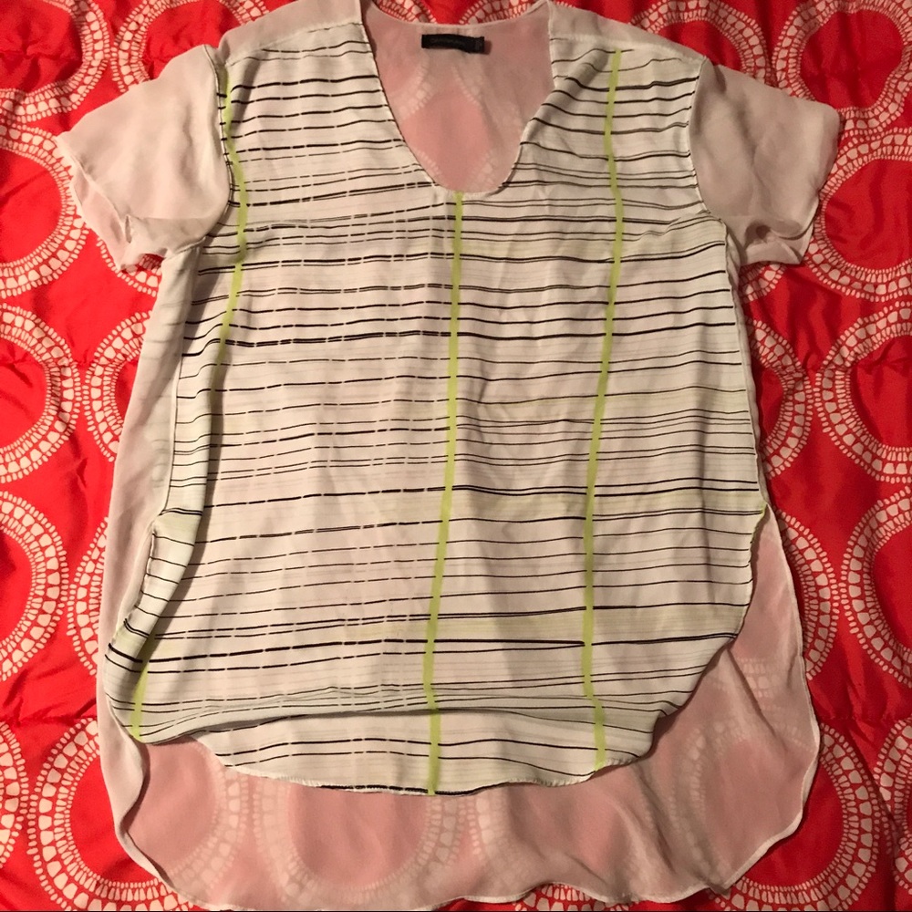 Calvin Klein Sheer Blouse